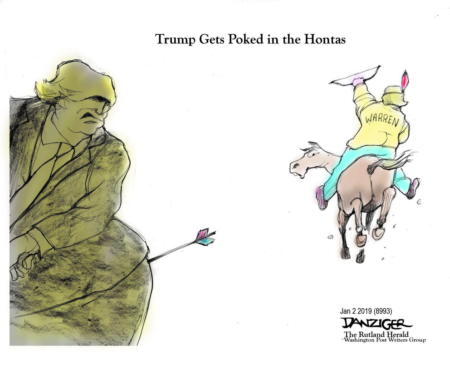 Jeff Danziger cartoon